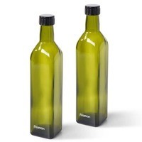 Набор стеклянных бутылок для масла и уксуса Fissman 2х500мл 6416