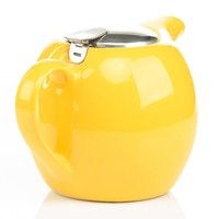 Фото Заварочный чайник Fissman керамика 750 мл желтый цвет TP-9202.750