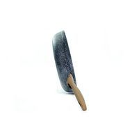 Комплект Сковорода Fissman Grandee Stone 24 см AL-4417.24 + Крышка PDL со стальной ручкой 24 см 0913013