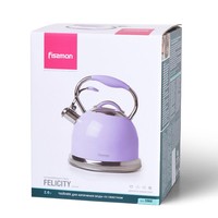Чайник для кипячения воды Fissman Felicity 2,6 л фиолетовый 5960
