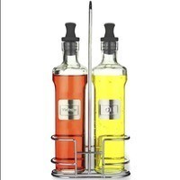 Фото Набор стеклянных бутылок для масла и уксуса Fissman 2х500мл 6419